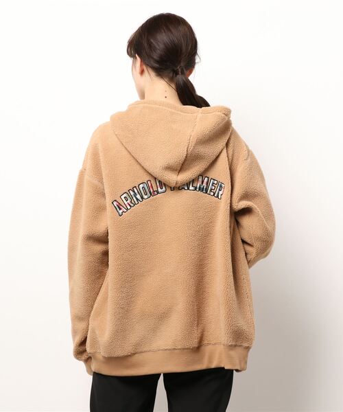 パーカー ボアフリース APチェックロゴ ジップパーカー|ZOZOTOWN PayPayモール店|17