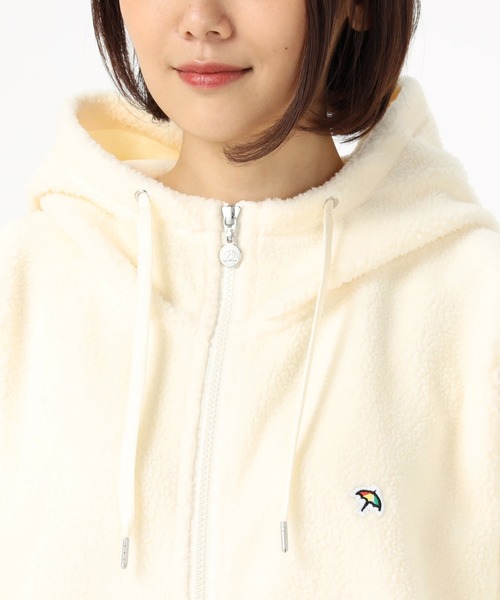 パーカー ボアフリース APチェックロゴ ジップパーカー|ZOZOTOWN PayPayモール店|06
