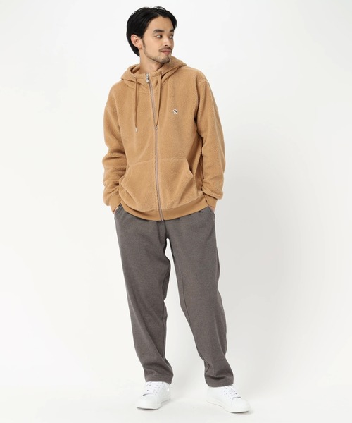 パーカー ボアフリース APチェックロゴ ジップパーカー|ZOZOTOWN PayPayモール店|12