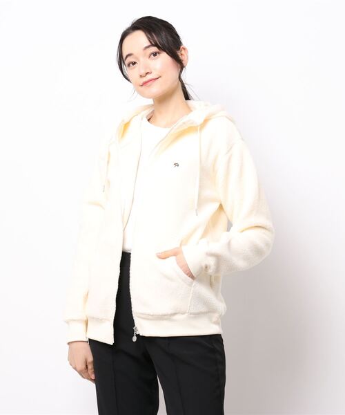 パーカー ボアフリース APチェックロゴ ジップパーカー|ZOZOTOWN PayPayモール店|15