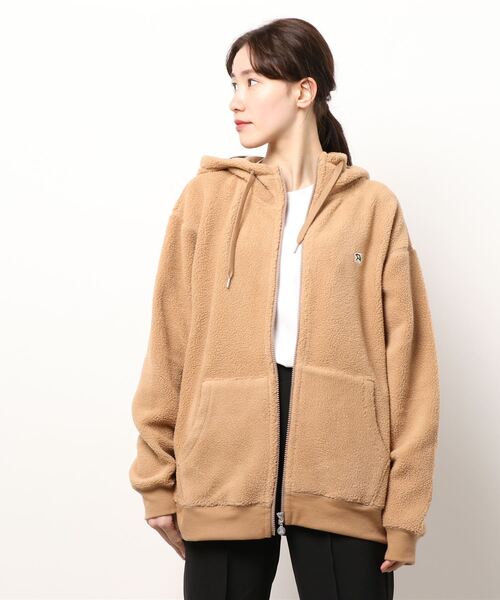 パーカー ボアフリース APチェックロゴ ジップパーカー|ZOZOTOWN PayPayモール店|16