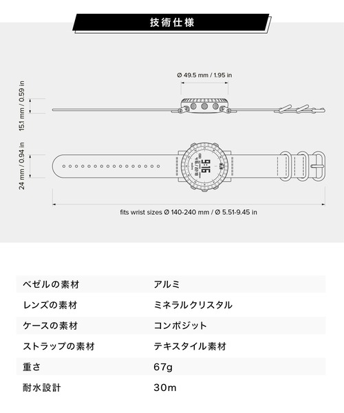 腕時計 「スント」SUUNTO CORE ALPHA STEALTH メンズ レディースの画像