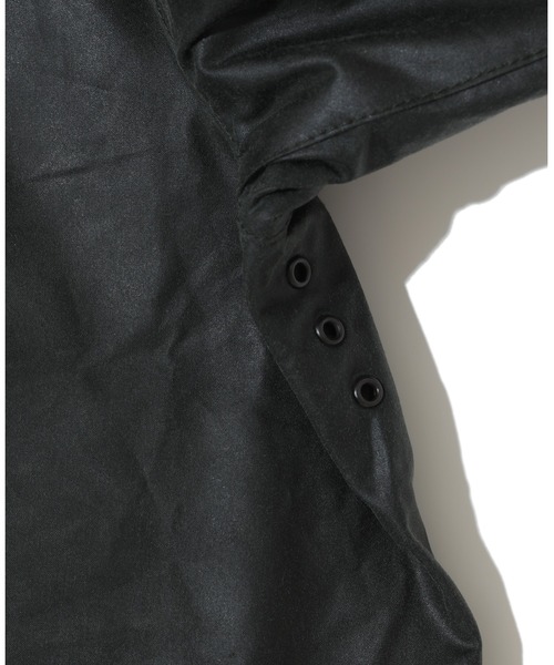 ステンカラーコート レディースBURGHLEYワックスコート レディース