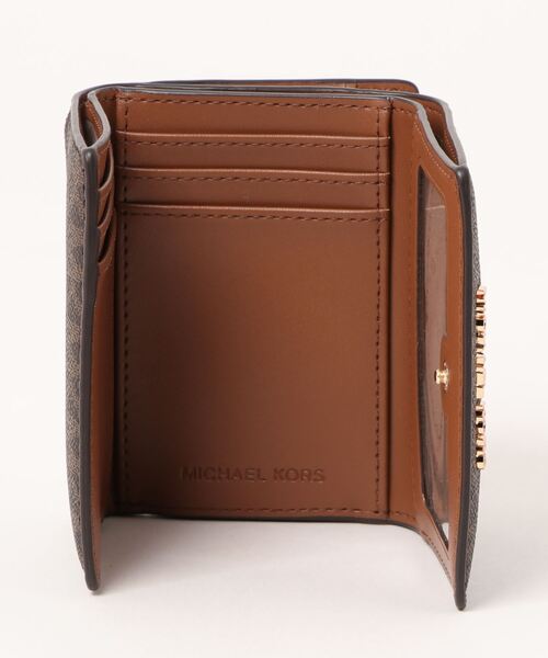 すぐ届く☆MICHAEL KORS コンパクト ウォレット ミディアム 公式アウトレット】【日本限定】JET SET TRAVEL コンパクト