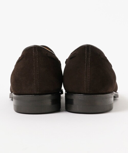 ビジネスシューズ BEAMS F / スエード タッセルローファー メンズの画像