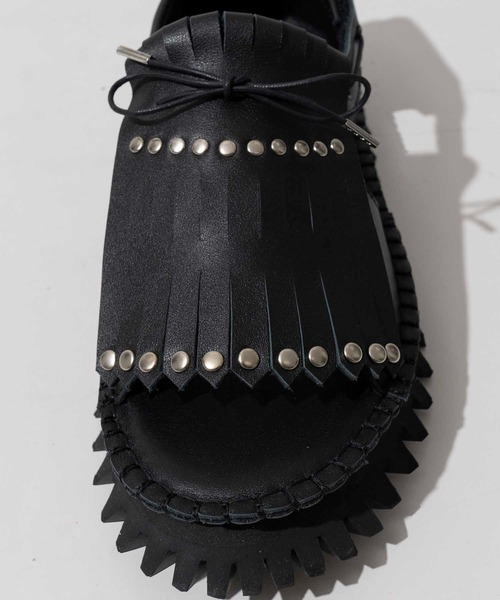 MAISON SPECIAL SS FACTORYコラボ 厚底 レザー サンダル MAISON SPECIAL SS FACTORYコラボ 厚底 レザー サンダル