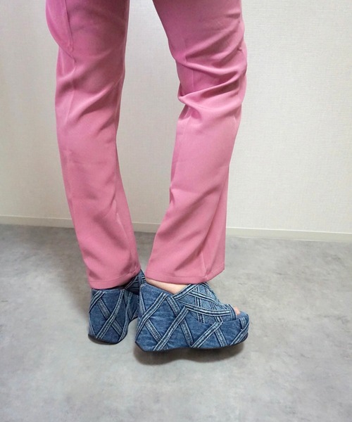 JEFFREY CAMPBELL - 極美品 jeffrey campbell デニム 厚底