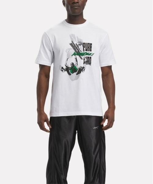 Reebok（リーボック） tシャツ バスケットボール グラフィック Tシャツ