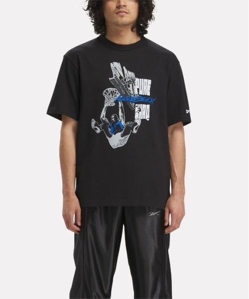 Reebok（リーボック） tシャツ バスケットボール グラフィック Tシャツ