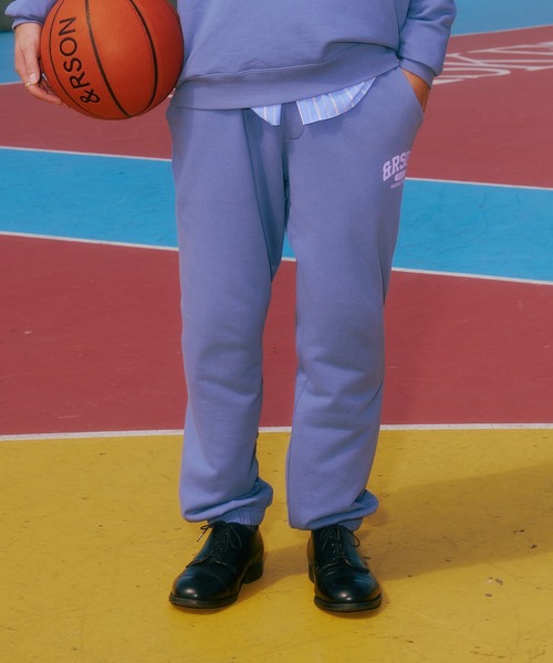 ＆RSON スウェットパンツ ジャージ STANDARD LOGO SWEAT PANTS メンズ 