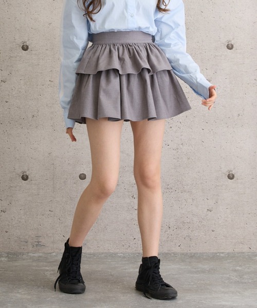 NORA スカート NORA/ノラ/レイヤーミニスカート : ZOZOTOWN Yahoo!店