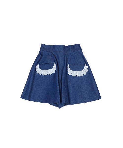 MILK パンツ Lace Paper キュロット レディース : ZOZOTOWN