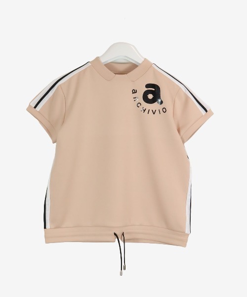 ARCHIVIO 半袖ハイネックトップス archivio tシャツ 「LADIES」ハイネック半袖プルオーバー「2024