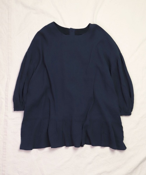 ブラウス シャツ 「Brocante / ブロカント」 40sクレープトヌーシャツ レディース Brocante ブラウス シャツ 「Brocante / ブロカント」 40s