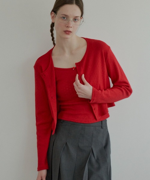 カーディガン rose cardigan set / ローズカーディガンセット 
