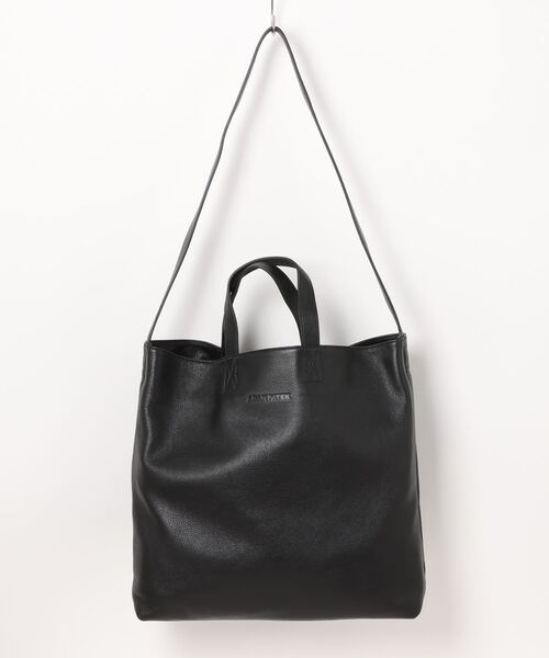 ADAM PATEK　アダムパテック　レザートートバッグ　ドレスアップ　E245 ADAM PATEK トートバッグ /ADAM PATEK/shrink leather big tote