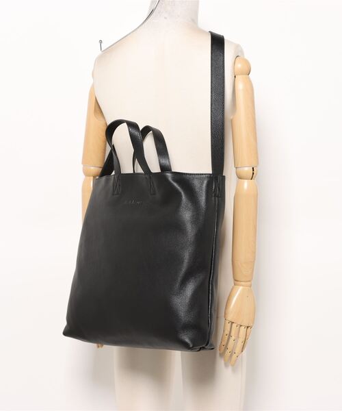 ADAM PATEK トートバッグ /ADAM PATEK/shrink leather big tote