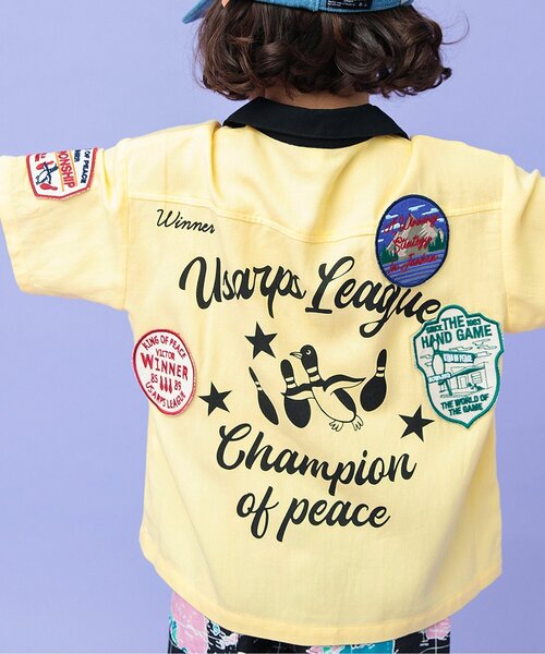 BREEZE（ブリーズ） ブラウス シャツ ボウリングシャツ キッズ 子供服