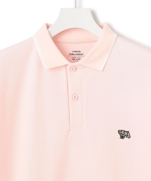 J.PRESS YORK STREET ポロシャツ 「UNISEX」ブルドック ワンポイント