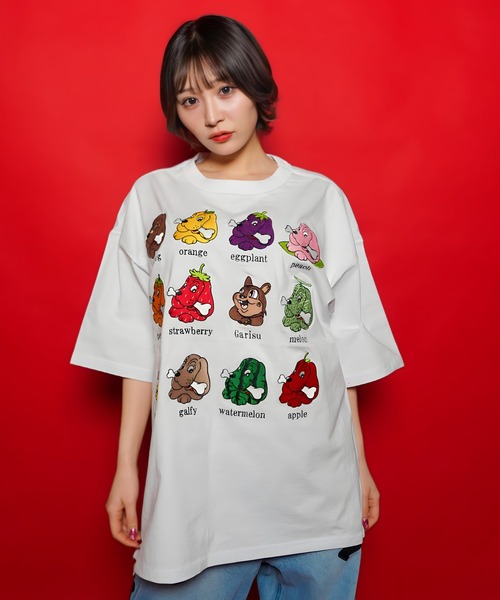 ガルフィー Tシャツ GALFY tシャツ A'GEM/9 × .kom 「GALFY/ガルフィー」闇落ち半袖T