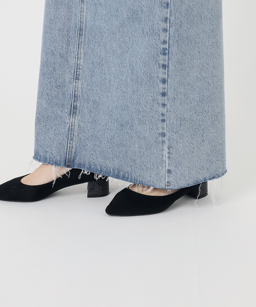 美品★BC.STOCK DU JOUR ロングデニムスカート 追加》DU JOUR/デュ ジュール RODEO JEAN SKIRT（デニムスカート