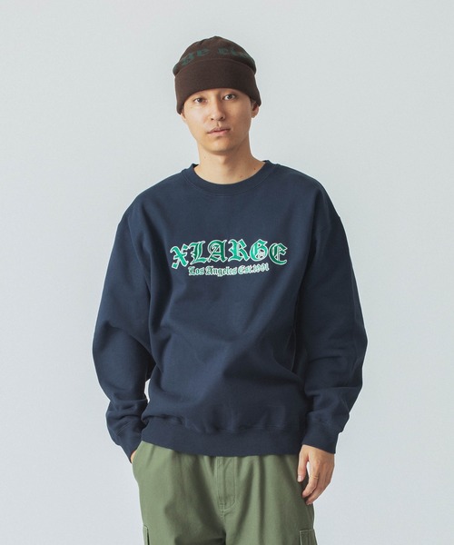 XLARGE（エクストラ ラージ） トレーナー スウェット OLD ENGLISH LOGO