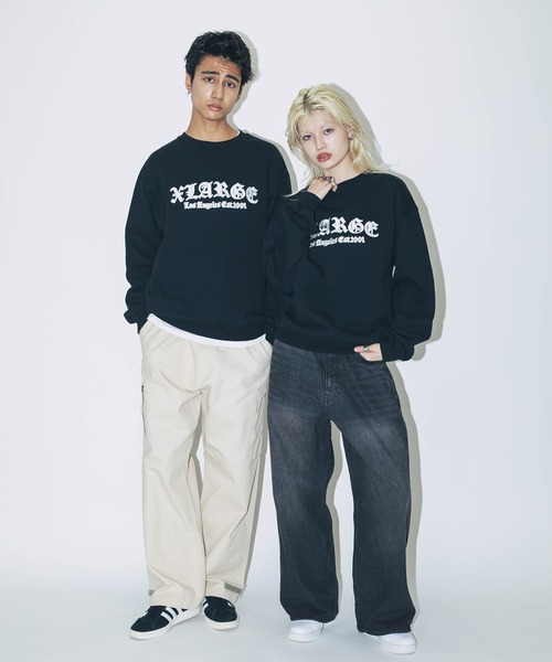 XLARGE（エクストラ ラージ） トレーナー スウェット OLD ENGLISH LOGO