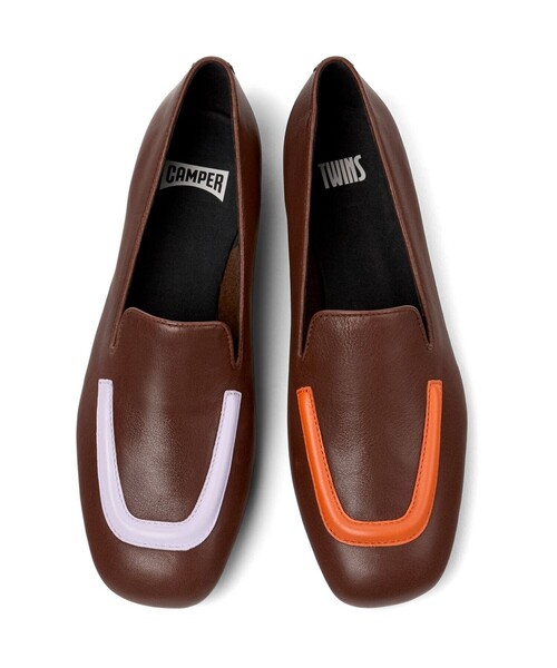 【良品】カンペール ツインズ パンプス フラットヒール プレーントゥ CAMPER｜[カンペール] TWINS / フラットシューズ | Rakuten