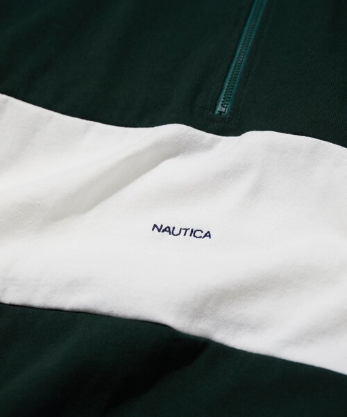 「NAUTICA」 半袖ポロシャツ SMALL ライトグレー メンズ