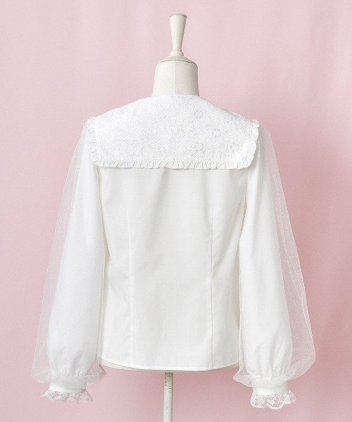 mellfy memory ブラウス mellfy memory ブラウス シャツ Cute bunny lace レディース