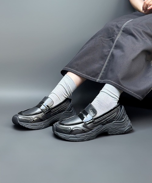 【送料無料/即納】  ASH ローファー ASH/アッシュ「ROMIE」ローファースニーカー 靴