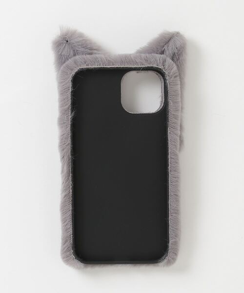 catファーiPhoneケース lit.Cy スマホケース 猫ちゃん ファー iPhoneケース : ZOZOTOWN
