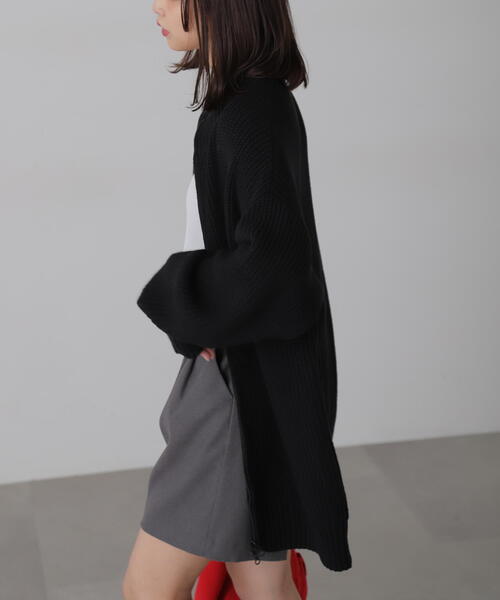 FREE'S MART（フリーズマート） ワンピース ジップニットミニ