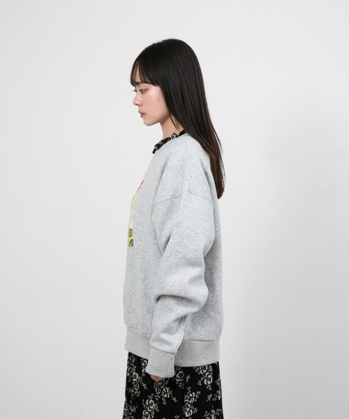 トレーナー スウェット ”FRUIT” kana akiyama 裏起毛クルースウェット レディース メンズ