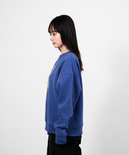 トレーナー スウェット ”FRUIT” kana akiyama 裏起毛クルースウェット レディース メンズ