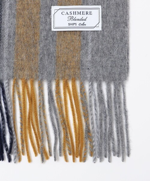 SHIPS Colors（シップスカラーズ） マフラー SHIPS Colors:カシミヤ