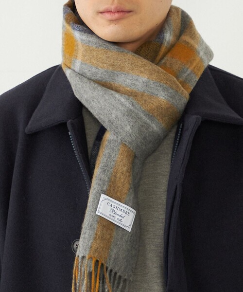 SHIPS Colors（シップスカラーズ） マフラー SHIPS Colors:カシミヤ