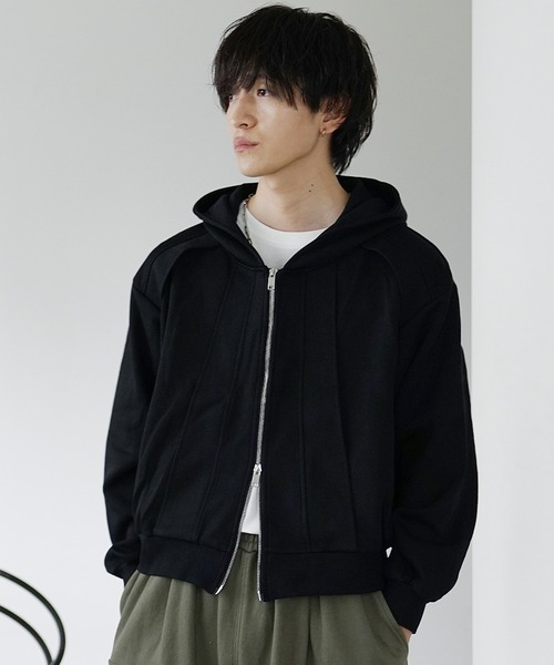 MinoriTY（マイノリティ） パーカー 「MinoriTY」ショート丈ダブル