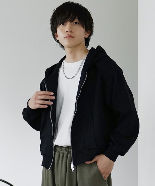 MinoriTY（マイノリティ） パーカー 「MinoriTY」ショート丈ダブル