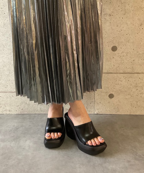 Jeffrey Campbell サンダル デザインヒール 厚底サンダル