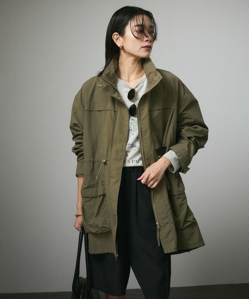 SALON adam et rope' ブルゾン アウター 「撥水」2WAYガーデナー