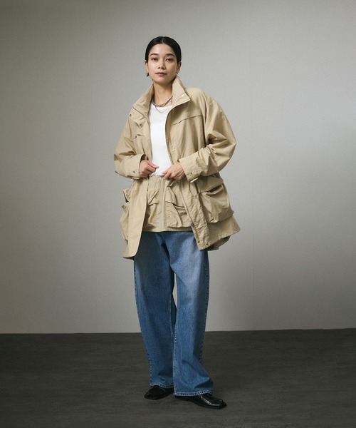 SALON adam et rope' ブルゾン アウター 「撥水」2WAYガーデナー