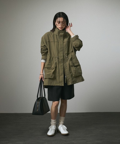 SALON adam et rope' ブルゾン アウター 「撥水」2WAYガーデナー