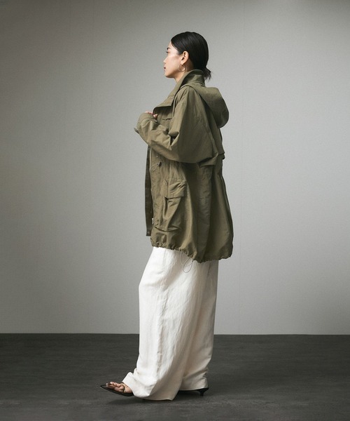 SALON adam et rope' ブルゾン アウター 「撥水」2WAYガーデナー