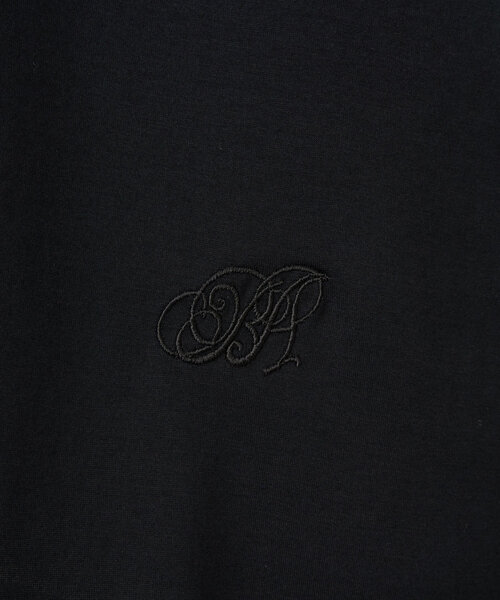 BEARDSLEY tシャツ BA刺繍ハイゲージカットソー レディース