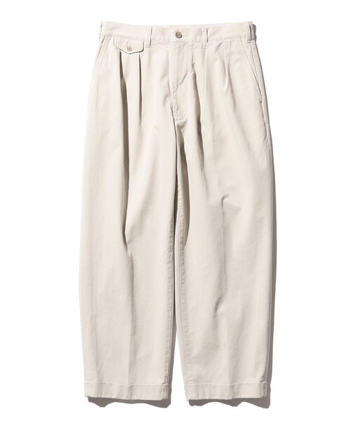 BEAMS+ 2プリーツ チノ トラウザーズ Standard Chino Trousers ～BEAMS PLUS 2Pleats～｜BEAMS PLUS