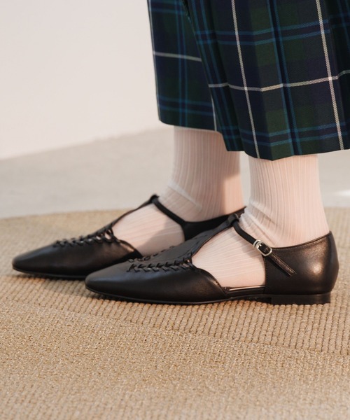 パンプス 「本革」「NICAL」変形グルカパンプス/554104_14
