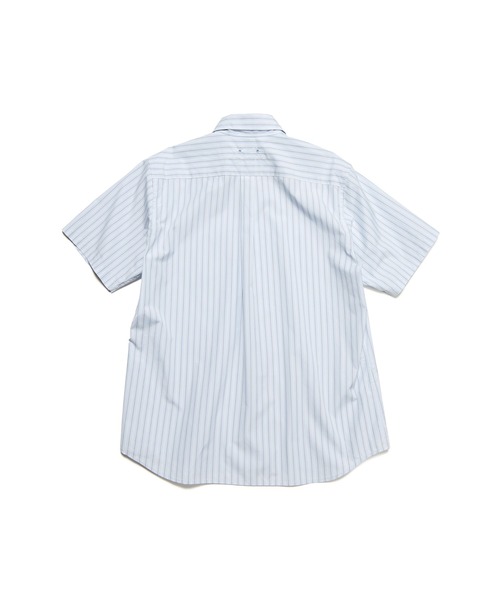 SOPHNET.（ソフネット） シャツ STRIPE REGULAR FIT S/S SHIRT メンズ