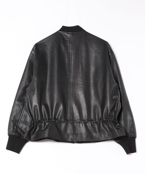 最終価格‼️極美品‼️オールセインツ ma-1 レザージャケット Lサイズ ALLSAINTS（オールセインツ） ma1 ma-1 MORTEN LEATHER BOMBER JACKET