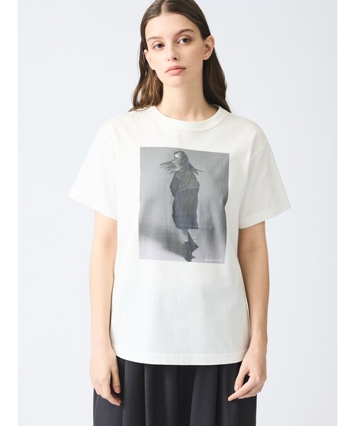 新品　mizuiro ind ミズイロインド　プリントTシャツ 2-210055-01.jpg